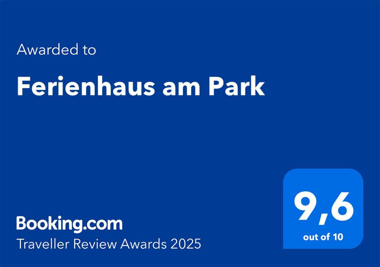 Ferienhaus Am Park Клингенмюнстер Экстерьер фото